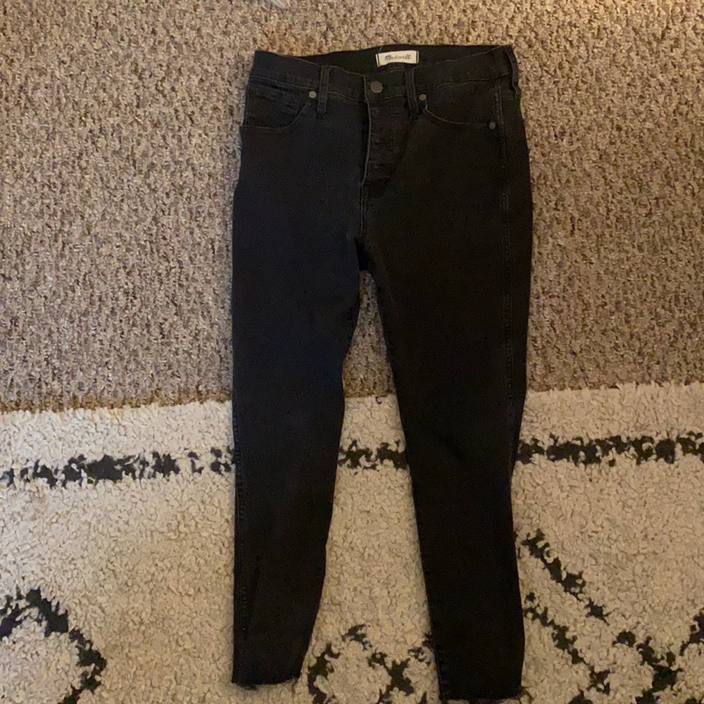 Madewell Black Skinny Jean